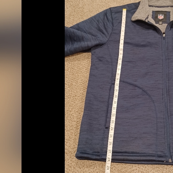 Men's New England Patriots G III Full Zip Fleece Lined Jacket Size XL - Picture 7 of 11